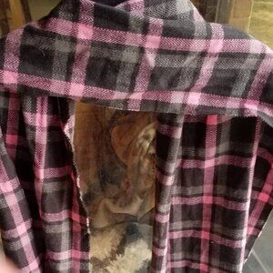 RELISTED! LOT of 3 Scarves, gray chiffon scarf, plaid cashmere scarves